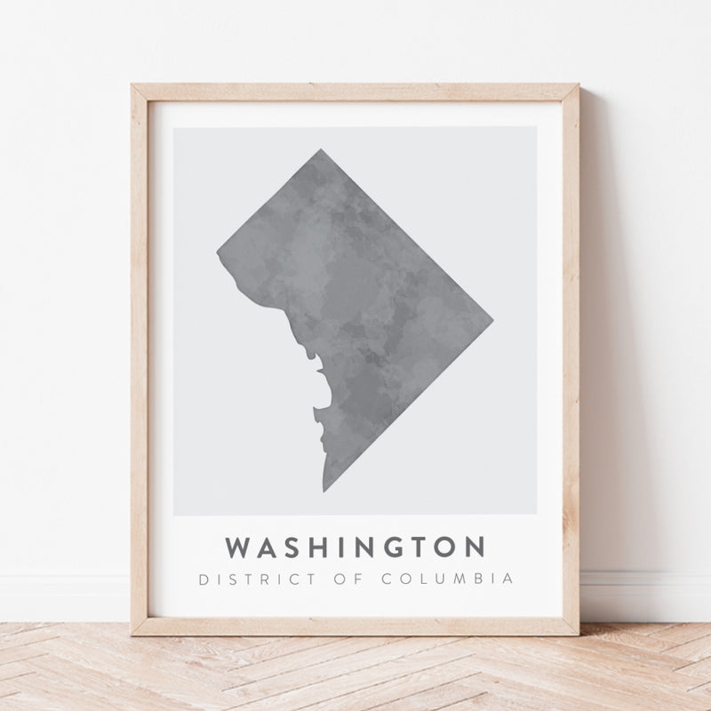 washington dc map