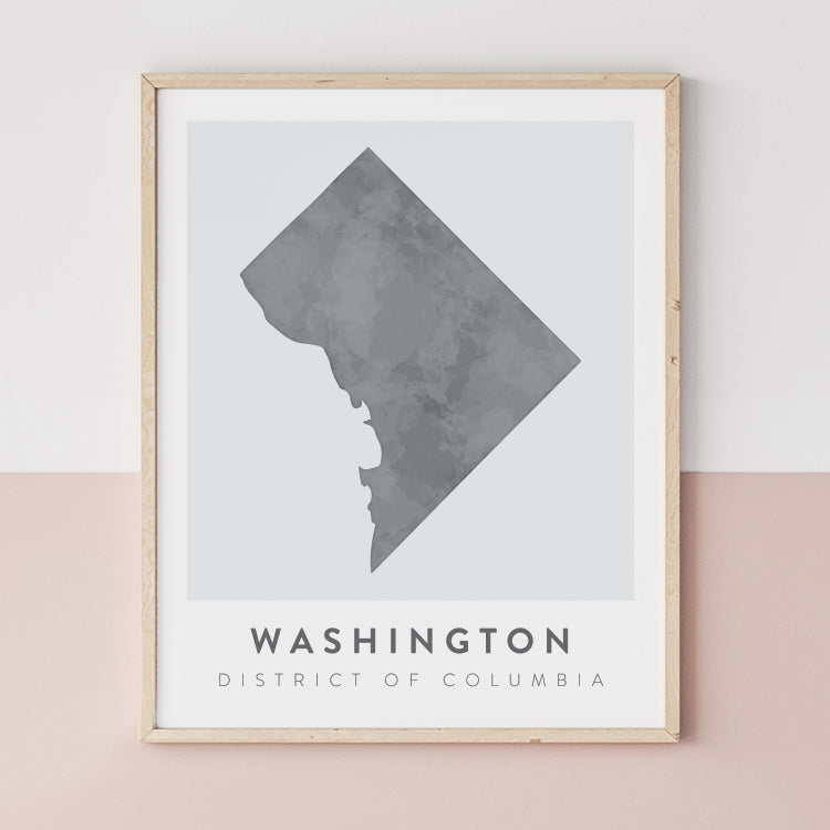 Washington, DC Map | Backstory Map Co.