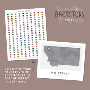 whitefish montana wall art