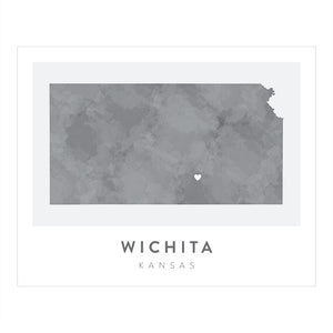 Wichita, Kansas Map | Backstory Map Co.