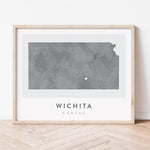 Load image into Gallery viewer, Wichita, Kansas Map | Backstory Map Co.
