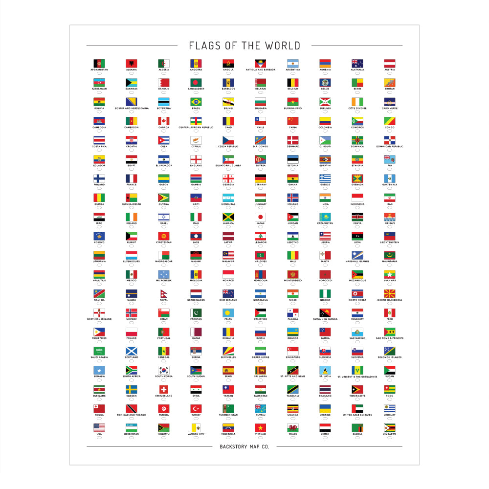 world flags list