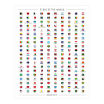 Load image into Gallery viewer, World Flags Bucket List Poster | Backstory Map Co.
